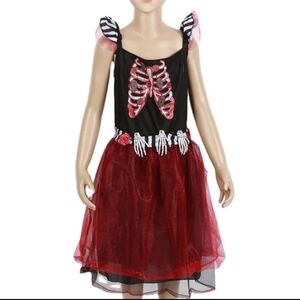 Day of the Dead Dress and Headpiece Set Size L